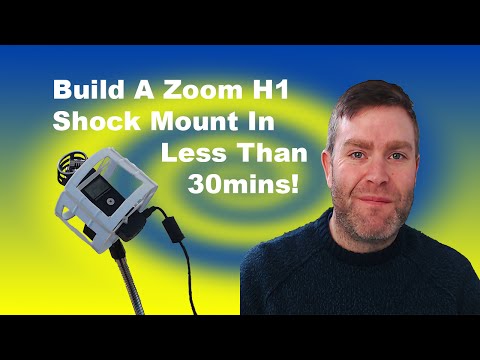 Building a Shock Mount for My Zoom H1