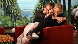 Jennifer Lopez Shares Her Germs with Ellen