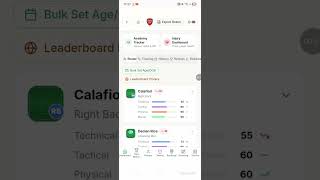 Upload Team logo, record developements on players with academy tracker