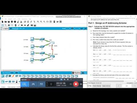 8.1.4.7 Packet Tracer Subnetting Scenario Rattesa Komala Kalvari
