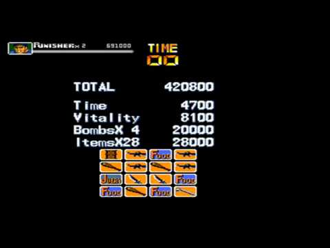 Punisher (Genesis) Bad Ending