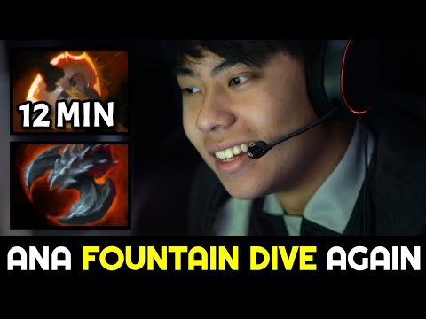 ANA Fountain Dive Again with 12min Battle Fury Ursa Dota 2