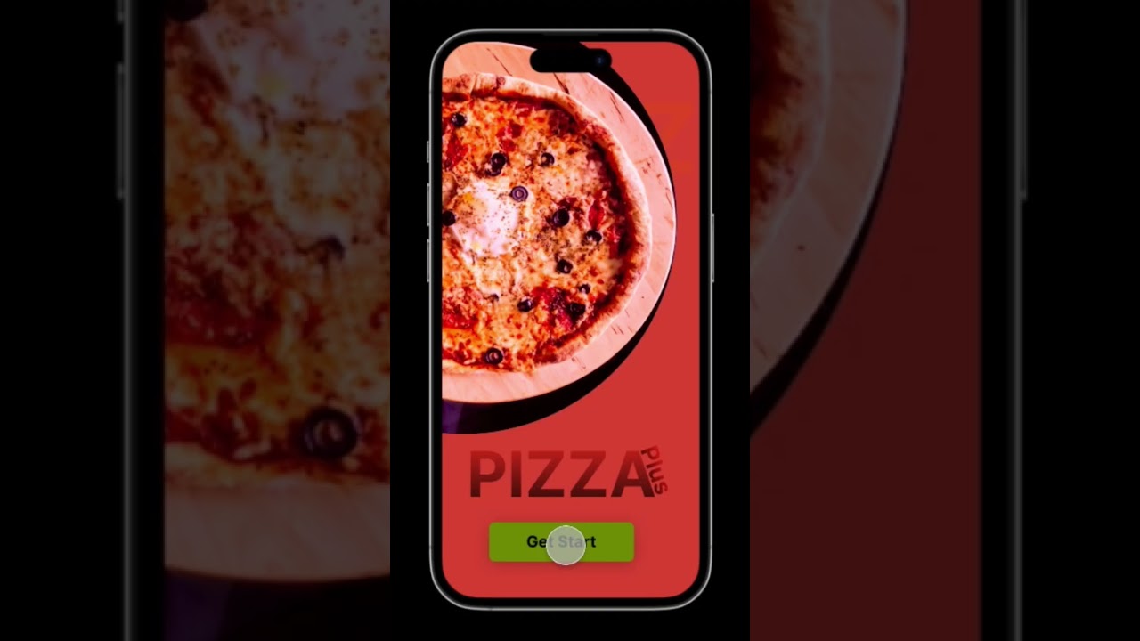 Pizza Order App design | Figma|#appdesign#figma #pizza#food#viral#youtubeshorts#ytshorts #treanding