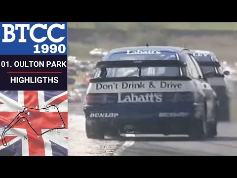 BTCC 1990  - Round 01. Oulton Park Highlights [Epic circuit]