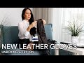 GLOVES HAUL My New LEATHER GLOVES Try On
