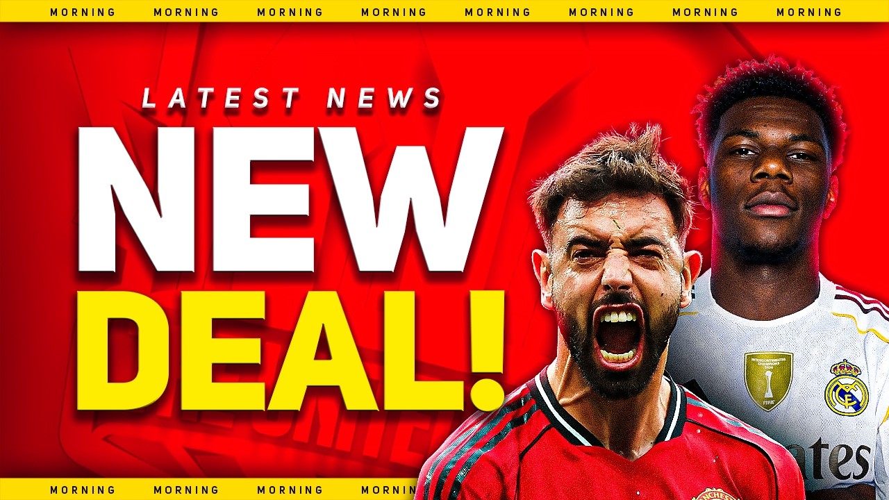 Tchouameni TALKS!  Bruno CONTRACT Dilemma! Man Utd Transfer News