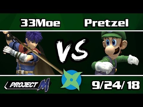 PM @ SenshiCon 2018: 33Moe (Ike) vs. Pretzel (Luigi)