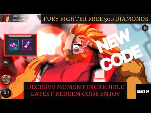 Free Diamonds New Gift Code Last Warrior Ultimate Fight Code - Fury Fighter 2 March Code
