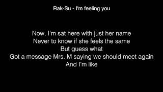 Rak-Su  - I'm feeling you Lyrics ( From X Factor UK 2017 )