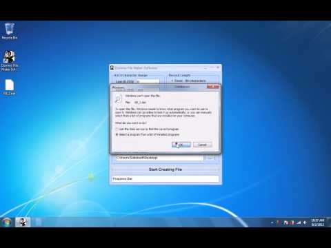 Dummy File Maker Software