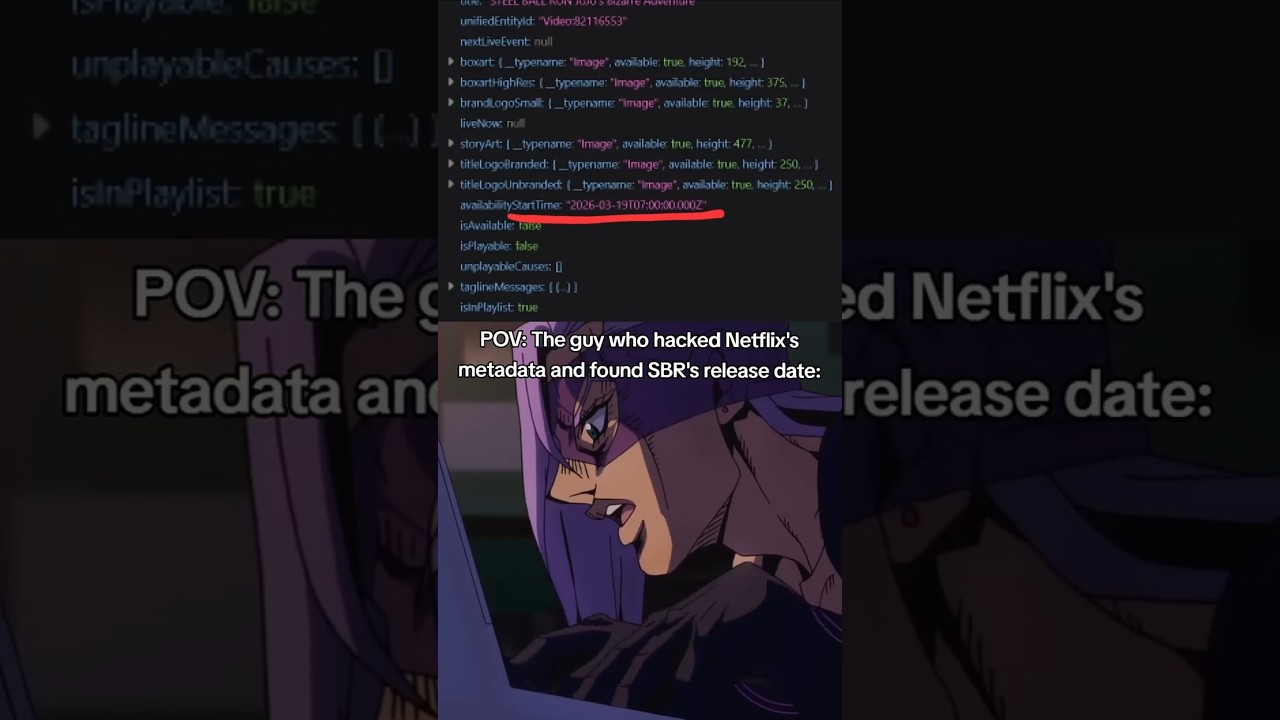 Steel Ball Run's RELEASE DATE?! 🤯