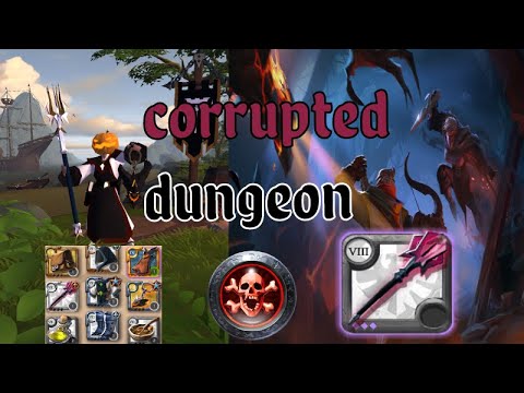 CORRUPTED DUNGEONS ONE HANDED CURSED STAFF VS ONE HANDED FIRE STAFF