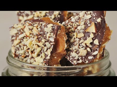 Buttercrunch Toffee Recipe Demonstration - Joyofbaking.com