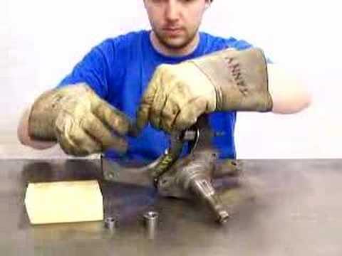 Mustang II Caliper Mounting Kit for GM or Granada Rotors