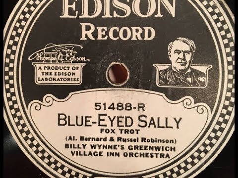 Billy Wynne's Greenwich Village Inn Orchestra "Blue-Eyed Sally" song by Al Bernard & Russel Robinson