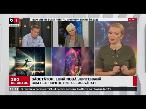 360 DE GRADE CU ALINA BĂDIC. HOROSCOP SĂPT. 21 - 27 DEC.2025. Invitați: M.Tatoiu, Dragoș Bogdan.P3/3