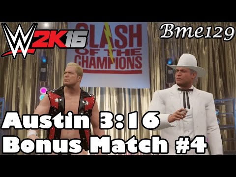 WWE 2K16: 2K Showcase - Austin 3:16 Bonus Match (Steve Austin vs Brian Pillman WCW COTC 25 1993)