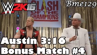 WWE 2K16: 2K Showcase - Austin 3:16 Bonus Match (Steve Austin vs Brian Pillman WCW COTC 25 1993)