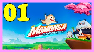 Momonga Pinball Adventures / Parte 1 / "Nivel 1 a 4" / Gameplay - Subtitulado Español - No Comentado
