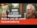 Het Twentse woord van de week: Kwaakbelleriej!