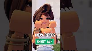 9 NEW *MUST HAVE* FACES For Berry Avenue! 🍓🤭 #berryave #berryavenue #bloxburg
