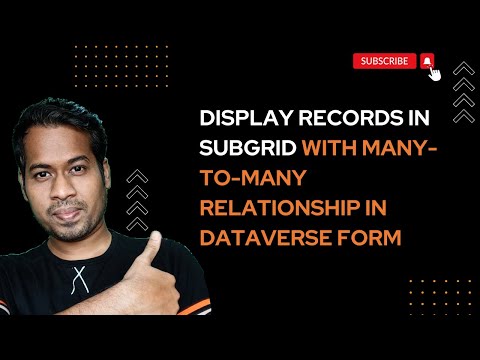 Guide to Display N:N Records in Subgrid on Power Apps Form Guide to Display N:N Records in Subgrid on Power Apps Form
