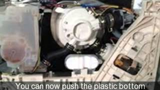 How to change the heater element on a dishwasher