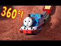 360º TOMICA Thomas And Friends Thomas Does A Loop The Loop