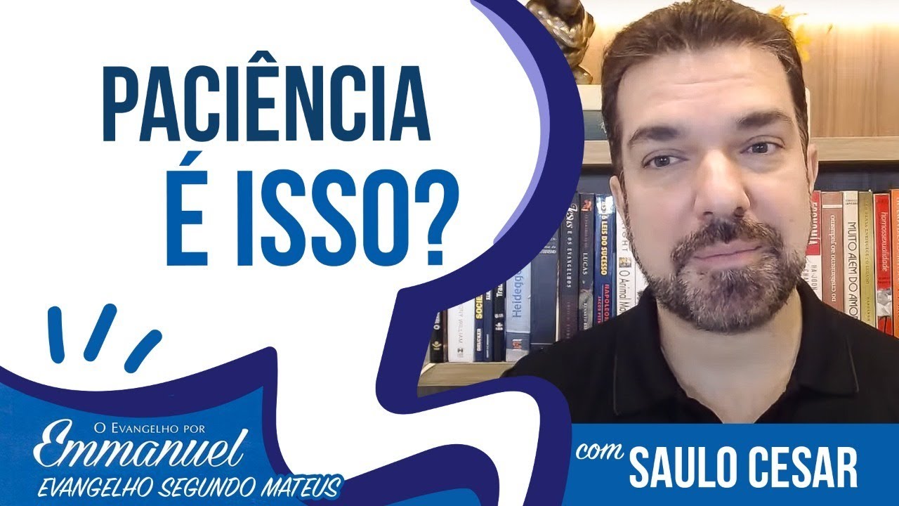 Paciência não é conivência ou conformismo