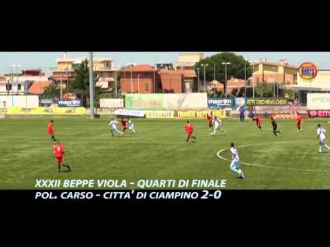 XXXII BEPPE VIOLA, QUARTI DI FINALE - POL.CARSO-CITTA' DI CIAMPINO 2-0