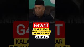 Download lagu KH MARZUKI MUSTAMAR REACTION ON PBNU #trending mp3