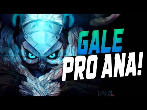 GALE BEST ANA IN THE WORLD! [ OVERWATCH SEASON 10 TOP 500 ]