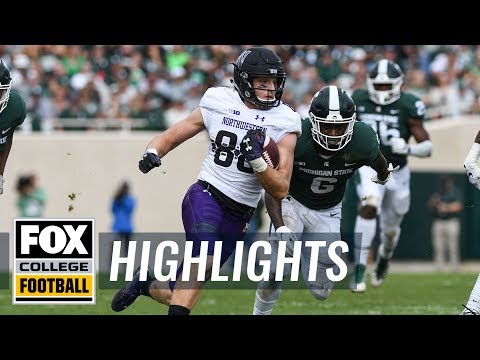 Northwestern vs. Michigan State | FOX COLLEGE FOOTBALL HIGHLIGHTS