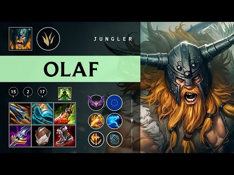Olaf Jungle vs Diana - EUW Master Patch 26.01