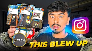 How I Went VIRAL on Instagram - My Reel Got 20 Million Views... METHOD LEAKED!