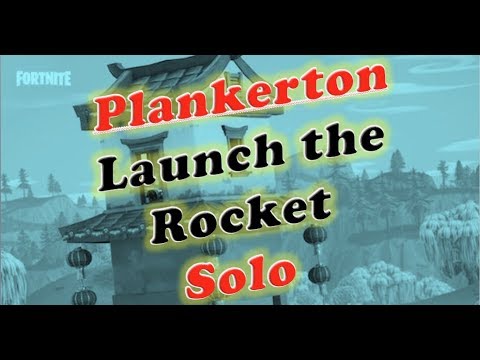 Fortnite Plankerton Launch the Rocket Video