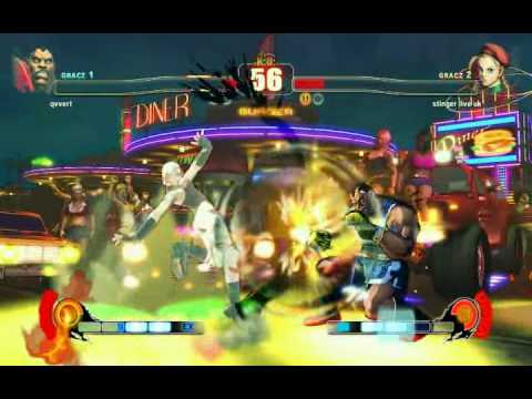 Street Fighter 4 - Barlog vs Cammy