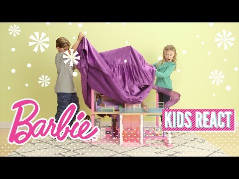 @Barbie | Kids React to the Barbie Dreamhouse
