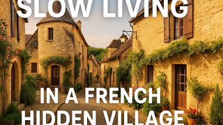 Slow living in a french hidden gem village