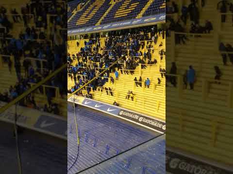 La 12 post partido Boca Aldosivi