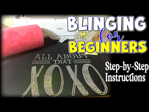 EVERYTHING YOU NEED TO KNOW ABOUT BLING SHIRTS FOR BEGINNERS | Hotfix Rhinestones with Cricut