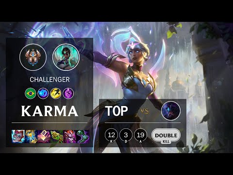 Karma Top vs Rek'Sai - BR Challenger Patch 11.16