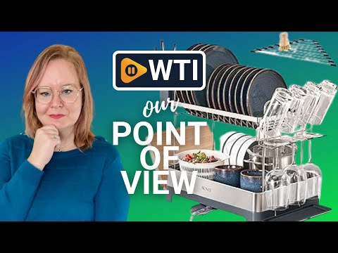 2 Tier Large Dish Drying Rack Set - WTI product video review