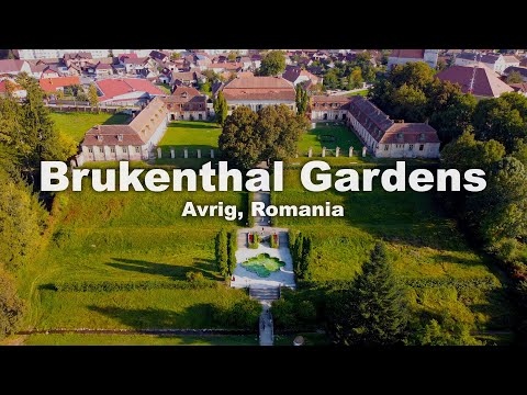 Brukenthal Gardens, Avrig, Romania - Drone Footage