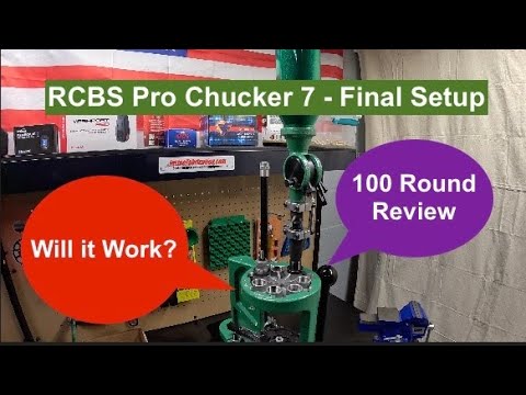 RCBS Pro Chucker 7 Final Setup | First 100 round Review | Is this the best progressive press?