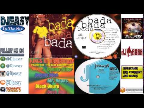 Bada Bada Riddim Mix  1999  (King Jammys & Shocking Vibes) mix by djeasy