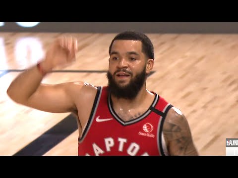 VanVleet From Behind Half Court! Raptors up 3-0 vs Nets! 2020 NBA Playoffs