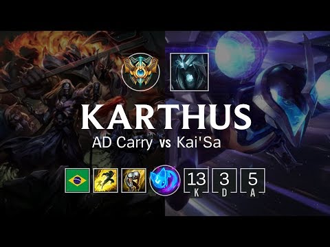 Karthus Bot vs Kai'Sa - BR Challenger Patch 8.19