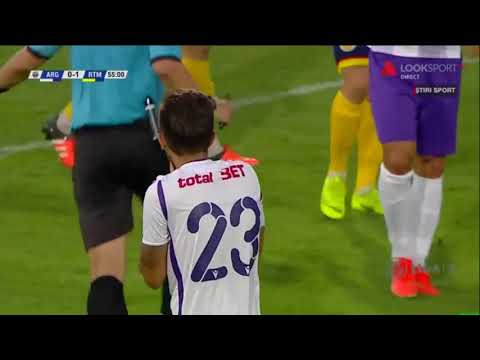 FC Arges - Ripensia I Dobre, portarul de 18 ani al oaspetilor, interventii excelente