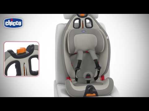 Chicco Gro-up 123 Jet Black Bērnu Autokrēsls 9-36 kg